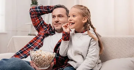 family movie night