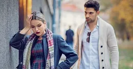 Disagreeing couple