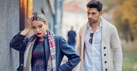 Disagreeing couple