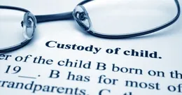 Child custody graphic