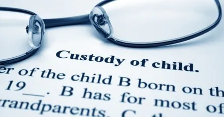 Child custody graphic