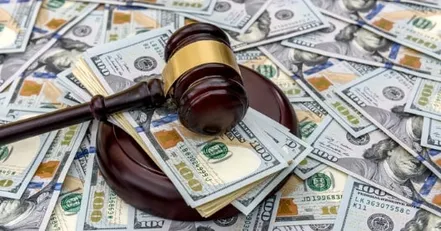 Money and gavel