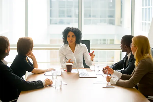 Group of legal professionals