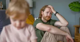 Upset father