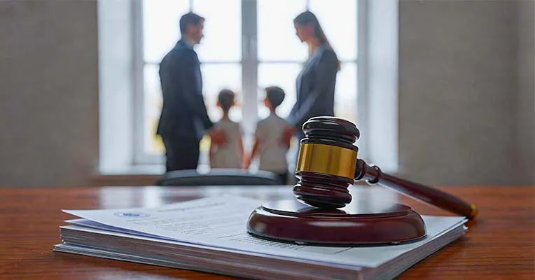 Family in court