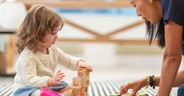 Child in therapy