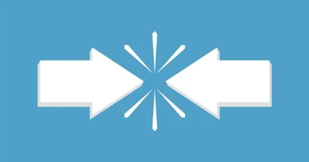 Graphic of arrows