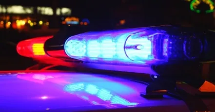 Police cruiser lights
