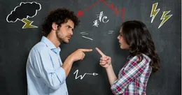 Co-parents arguing