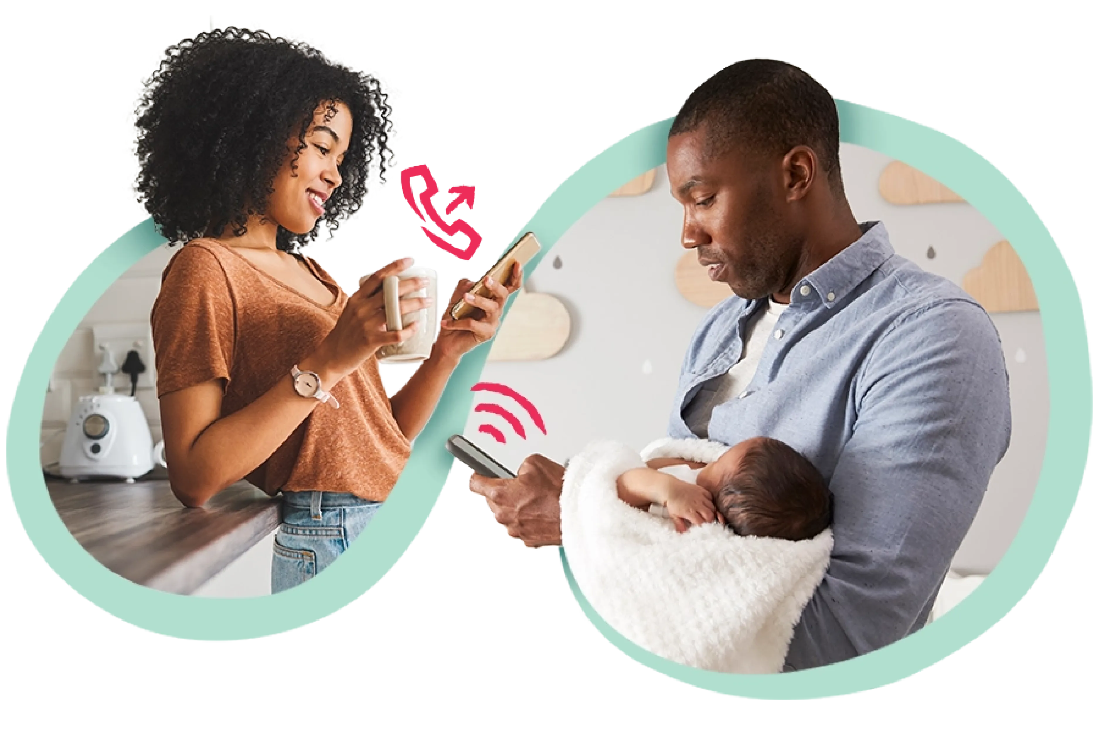 Parents using TalkingParents