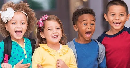 Children smiling