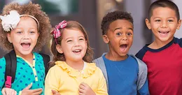 Children smiling