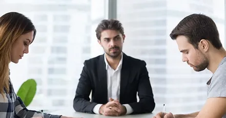 Lawyer and clients