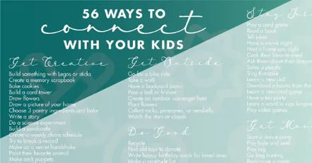 list of activities for parents and kids